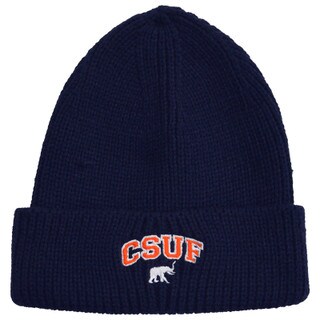 CSUF Tuffy Cuffed Beanie - Navy